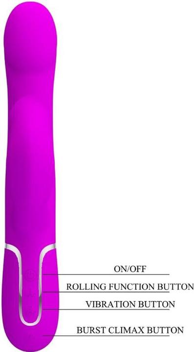 Produktbild Pretty Love Rabbit Vibrator Perlen Violet