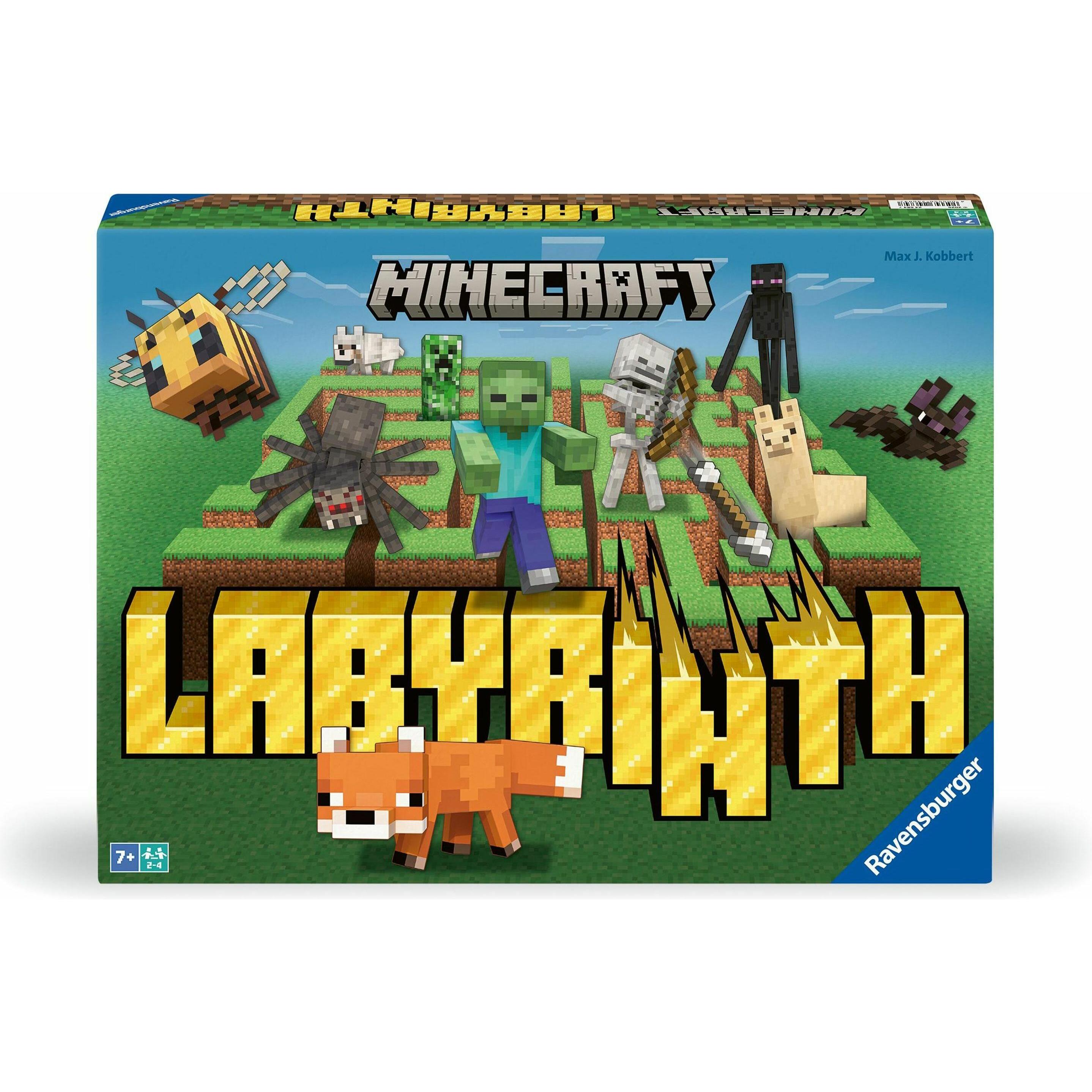 Ravensburger 24684 - Labirinto di Minecraft - Il classico gioco per 2-4 giocatori di età superiore ai 7 anni con (Multilingue)