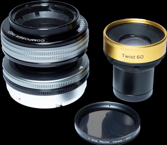 Actual product image Lensbaby Composer Pro II w/Twist 60 Optic +ND Filter for Nikon F Mount (Nikon F)
