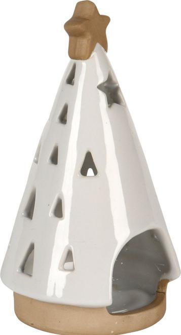 Produktbild Koopman Weihnachtsbaum Teelichthalter 9X15 (1 x, ø 9 x 15 cm)