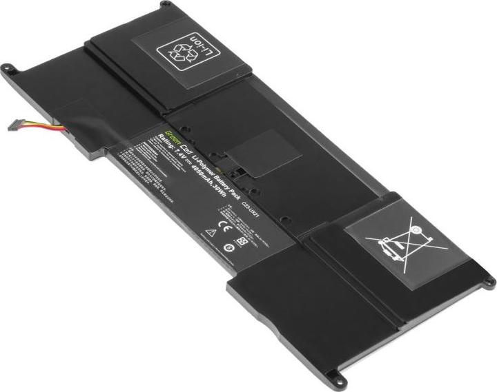 Actual product image GreenCell Laptop Battery C23-UX21 for Asus ZenBook - C23-UX21 - 7.4V - 4050mAh (4050 mAh)
