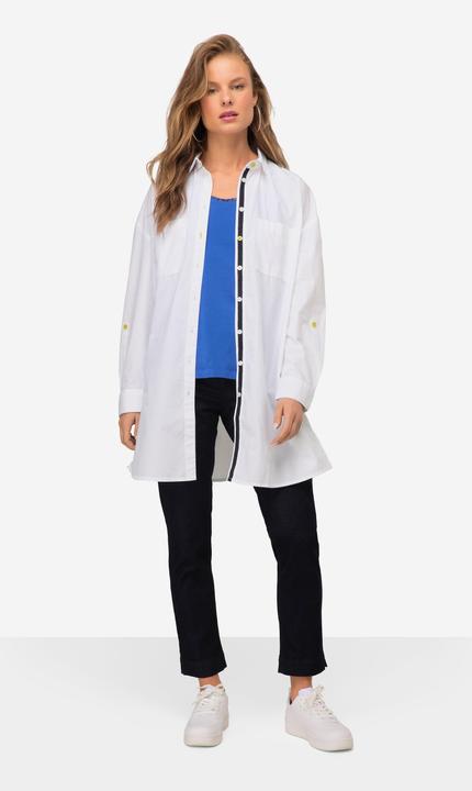 Immagine prodotto Laurasøn Long Bluse, Hemdkragen, Langarm (L)