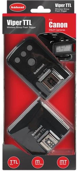 Immagine prodotto Hähnel Set di trigger remoto senza fili Viper TTL per Canon (Cavo)