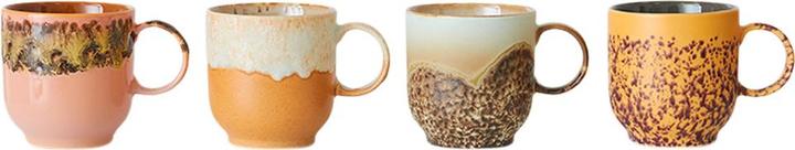 Image du produit HK Living Cafe Mugs Cape (250 ml, 4 x)