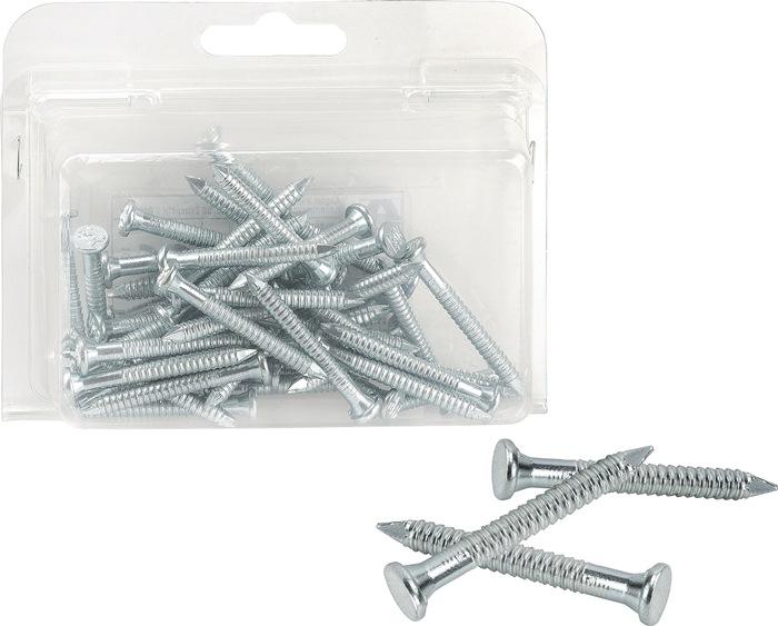 Vormann Ankernagel DIN 1052 D4x50mm STA blau verz. (50 Stk., 50 mm)