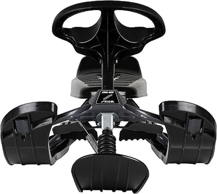 Actual product image Stiga Snowracer King Size GT gris graphite, 140x52 cm, cadre acier