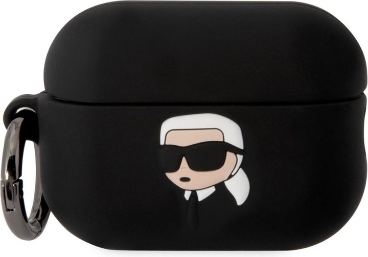 Produktbild Karl Lagerfeld Airpods Pro 2 Logo NFT Karl Head Silicone Cas (Kopfhörer Tasche)