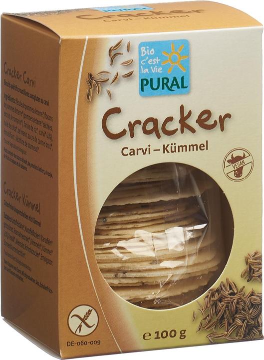 Actual product image Pural Cracker Kümmel Bio (100 g)