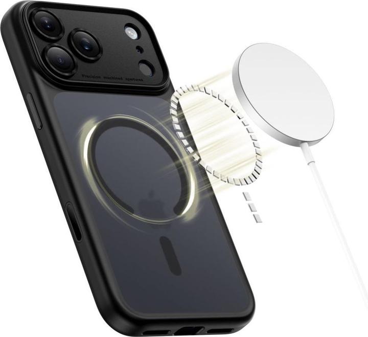 Produktbild Tech-Protect Magpeak Magsafe Cc Iphone 17 Pro Max Mattschwarz (Apple iPhone 17 Pro Max)