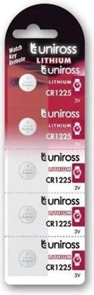 Actual product image Uniross Lithium Button CR1225 3V - SP5 (5 pcs., CR1225)