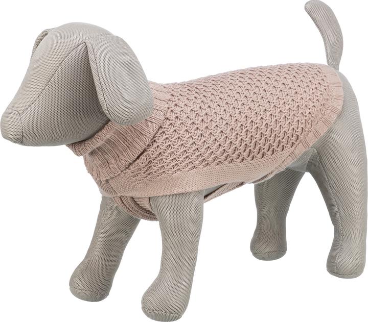 Actual product image Trixie Norwood pullover, M: 45 cm, blush (M, Dog jumper)