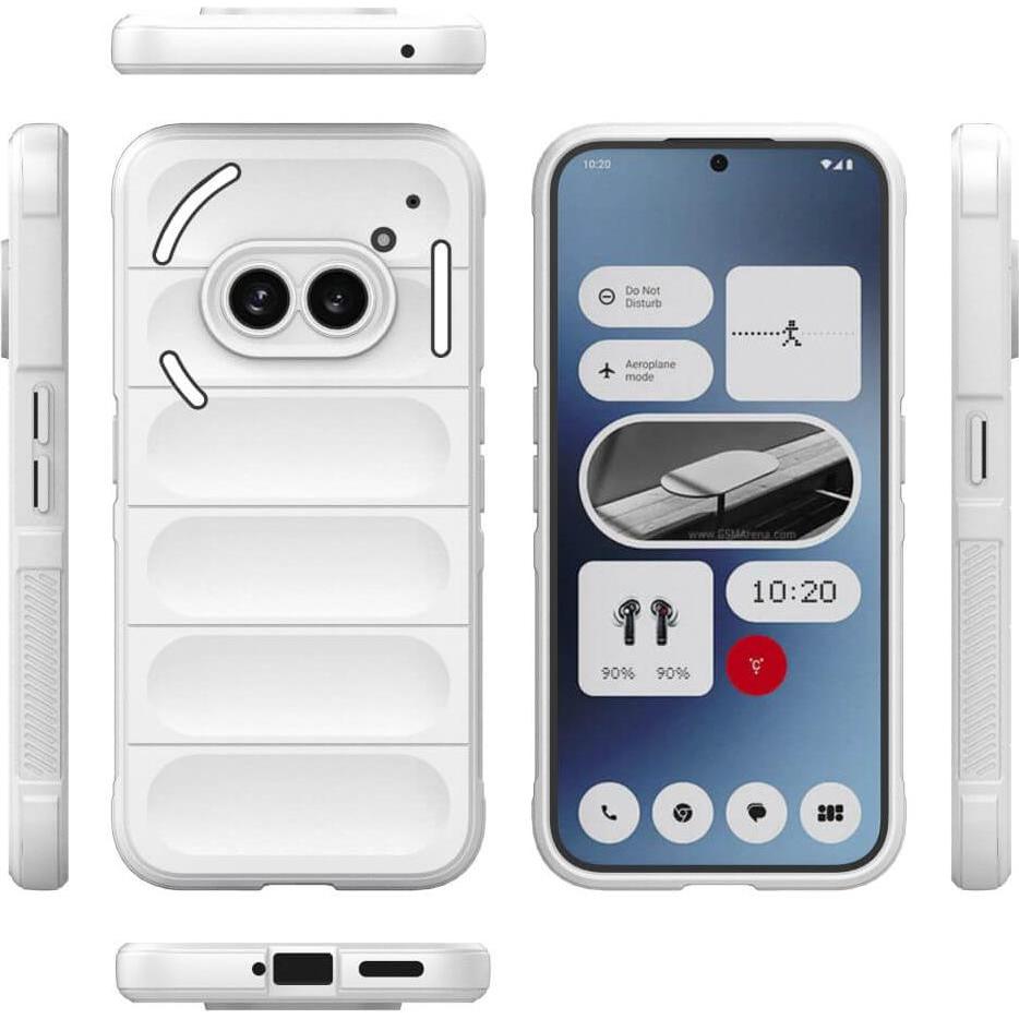 Thumbnail - Cover-Discount Nothing Phone (2a) - Rugged Protective Hülle (Nothing Phone (2a)), Smartphone Hülle, Weiss