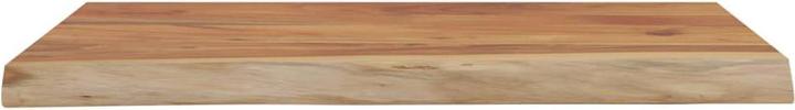 Produktbild VidaXL Wandregal Rechteckig Baumkante Hängeregal Büro Regal Massivholz Akazie (40 x 2.5 x 2.5 cm)
