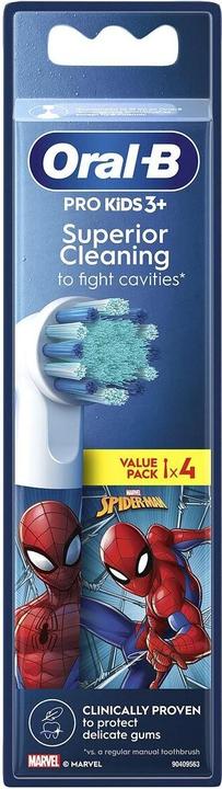 Immagine prodotto Oral-B Ricambio per spazzolino elettrico EB10 4 FFS SPIDERMAN (4 x)