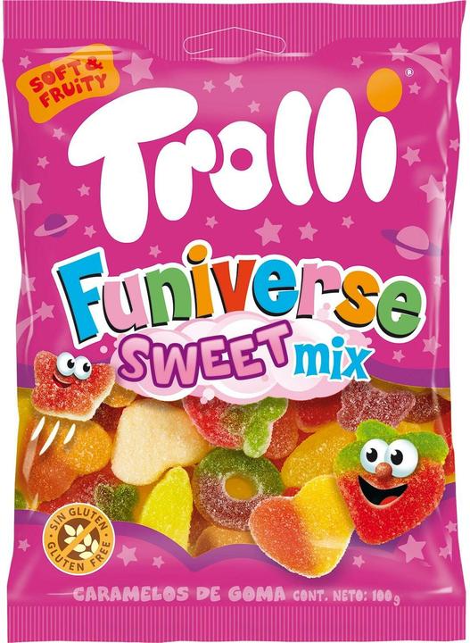 Trolli Gummibonbons Funiverse Sweet Mix 100 g, Produkttyp (100 g, 1 pcs.)