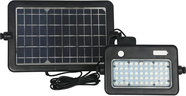 Produktbild V-TAC VT78810 10W LED Solar Fluter Abnehmbarer schwarzer Körper 4000K (1100 lm, IP65)