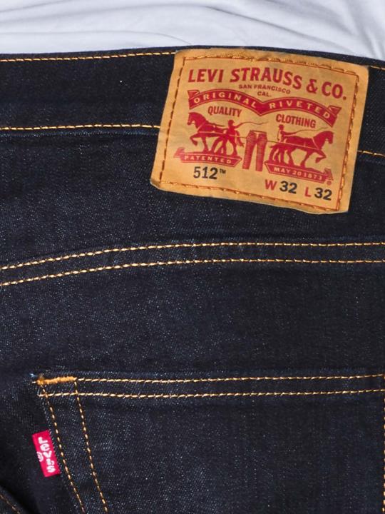 Produktbild Levis 512 Jeans Slim Tapered dark hollow (W32/L34)