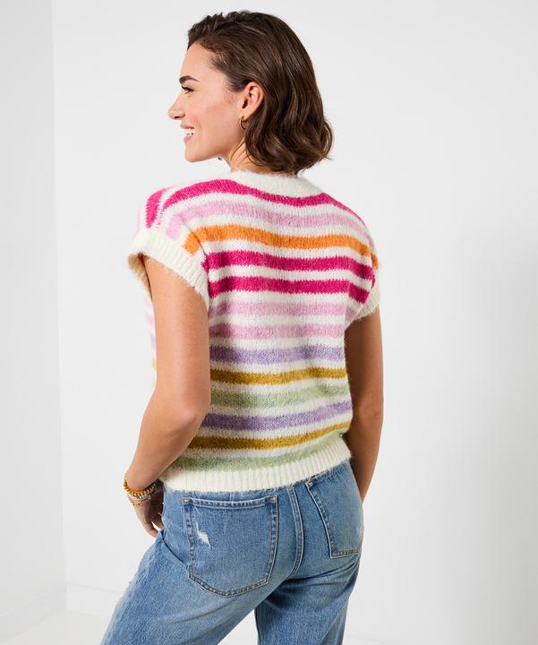 Produktbild Joe Browns Stripe V Neck Sleeveless Cardigan (44)