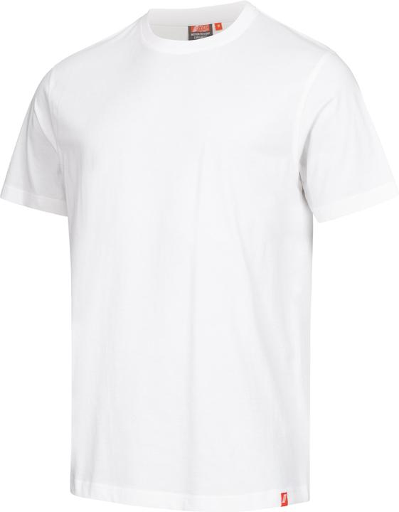 Actual product image Nitras MOTION TEX LIGHT, T-shirt, short sleeve, white (colour code: 1100), 160 gsm, comfortable to wear (6XL, XL, XS)