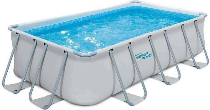 Summer Waves Zwembad Elite Rechthoekig Frame 400X200X100 Cm (400 x 200 x 100 cm)