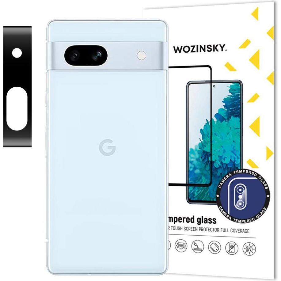 Wozinsky Vetro temperato completo per Google Pixel 7a per fotocamera 9H (1 pz., Google Pixel 7a), Pellicola protettiva smartphone, Trasparente