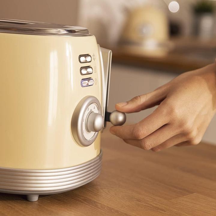 Produktbild Cecotec Grille-pain Toast&Taste 800 Vintage (Jaune)