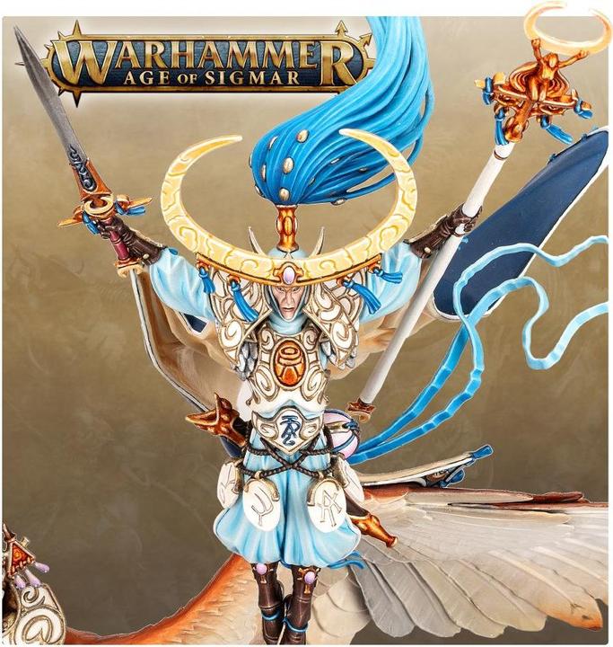 Immagine prodotto Games Workshop Signori del Regno di Lumineth - Teclis e Celennar Arcimago, Spirito di Hysh (Materiale sintetico)