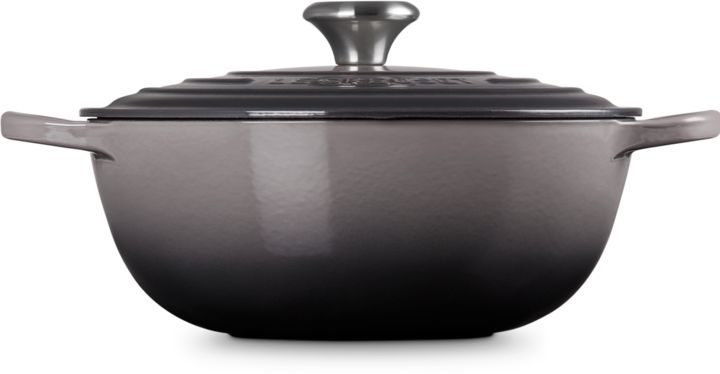 Image du produit Le Creuset Cocotte LA MARMITE SIGNATURE gris foncé (Cocotte + faitout, Émail, Fonte)