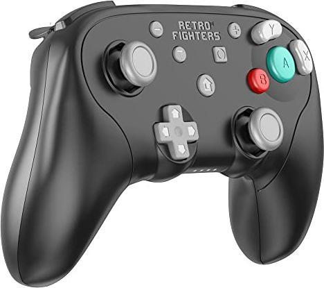 Actual product image Retro Fighters Retro-Fighters - BattlerGC 2.4G Controller - Black (PC, Switch, Wii)