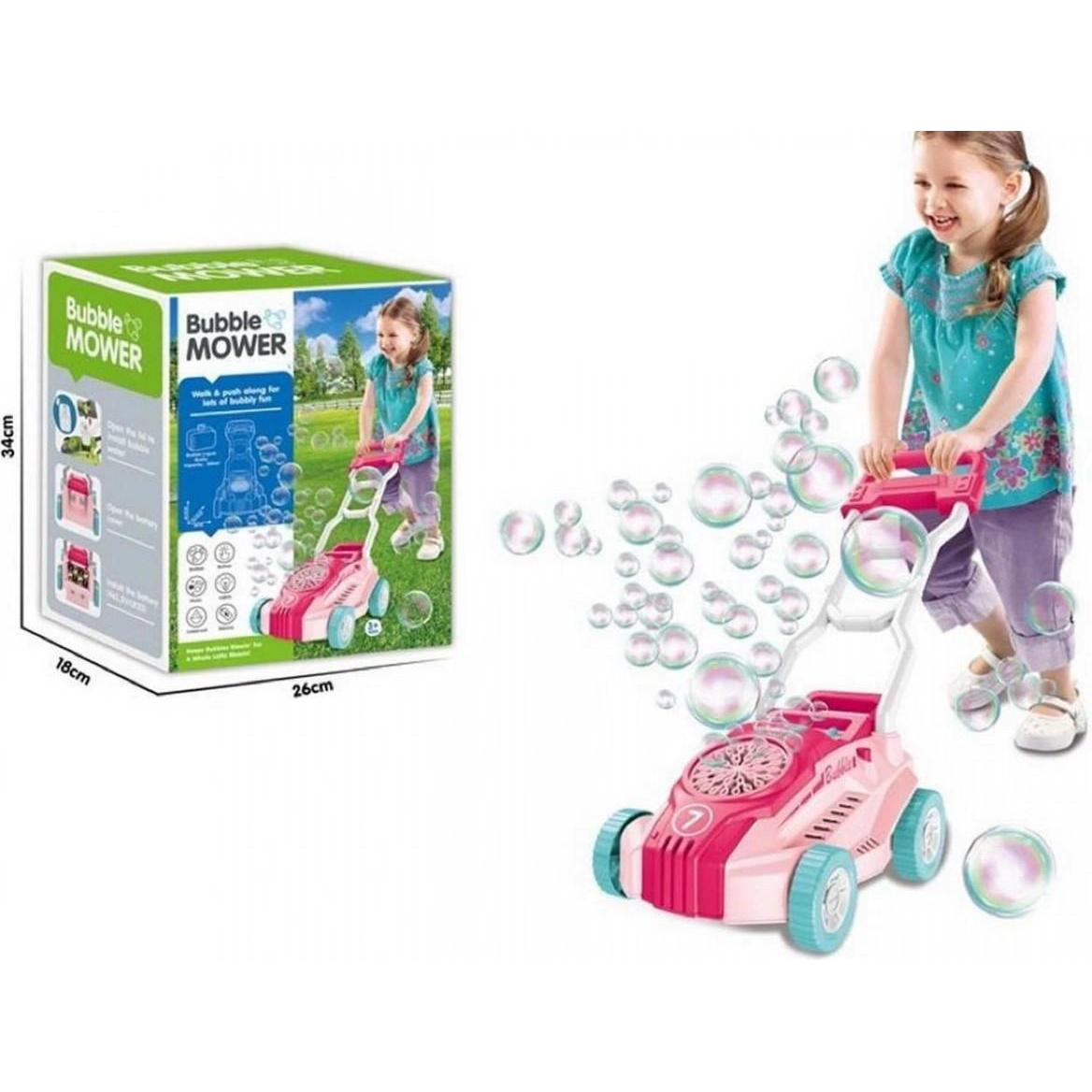 MADE Seifenblasen-Rasenmäher b/o rosa (58291055)