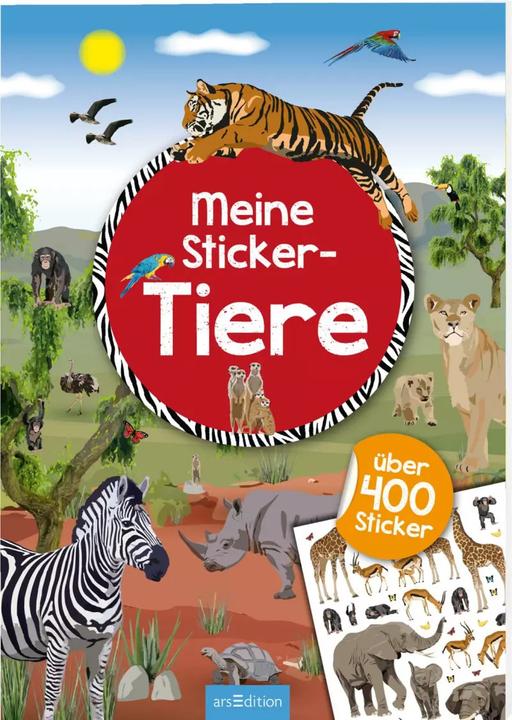 Produktbild Meine Sticker-Tiere (Deutsch, Ingrid Bräuer, 2017)
