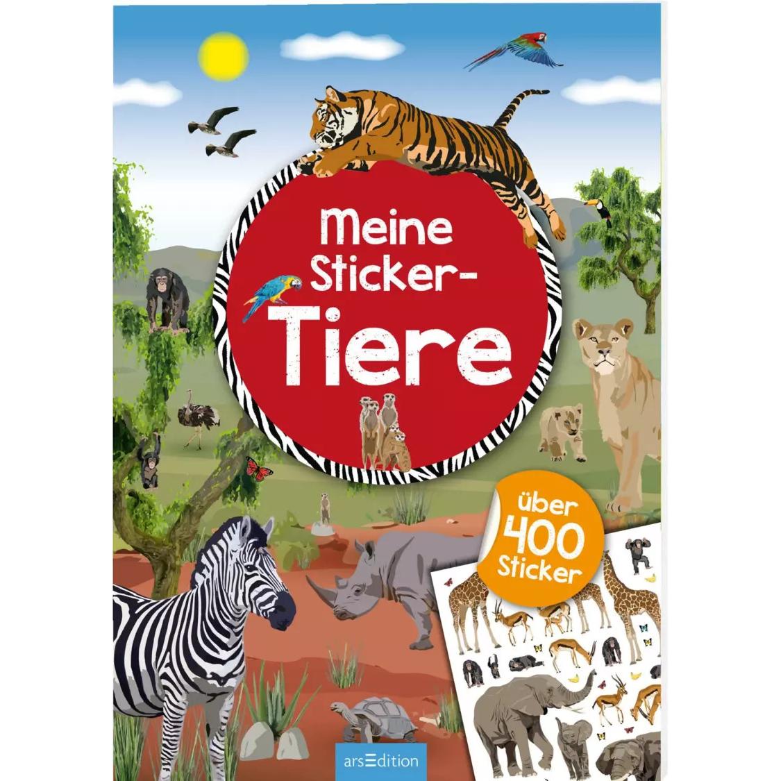 Meine Sticker-Tiere, Kinderbücher von Ingrid Bräuer