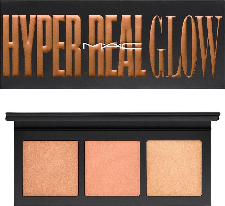 Produktbild MAC Cosmetics Hyper Real Glow Palette/ GET LIT (Shimmy Peach, Highlighter, 13.50 g)