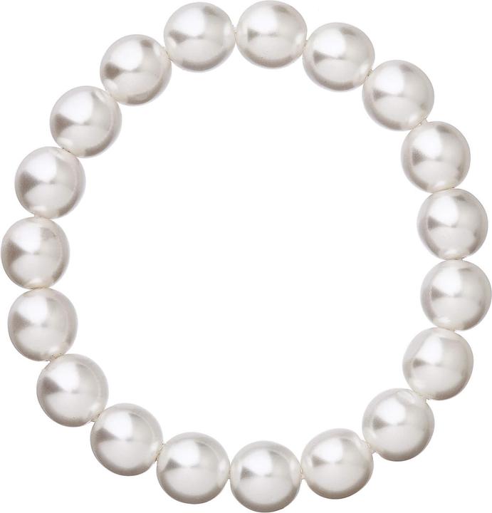 Produktbild Evolution Group Elegant pearl bracelet 56010.1 white (L)