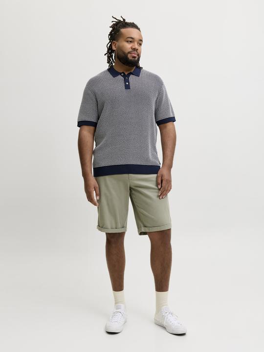 Produktbild Jack & Jones Jprblukingsley Knit Polo Ss Pls (6XL)