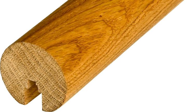 OK-Line Rundhandlauf Eiche LED 2450mm, lackiert (Lacquered wood)