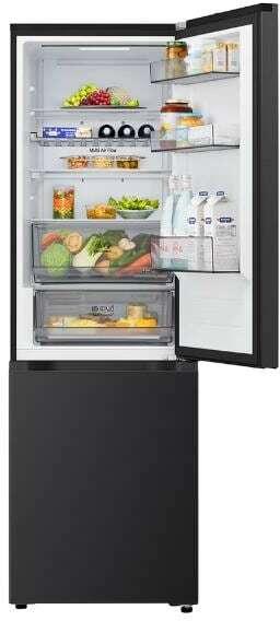 Actual product image LG Einbau-Kühl-Gefrierkombination GBBS312BEV Schwarz (333 l)