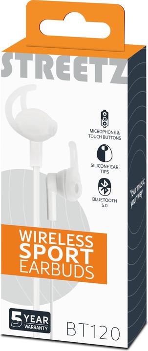 Actual product image Streetz BT120 (No noise cancellation, 3 h, Wireless)