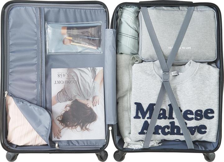 Actual product image Pro-Tec Reisekoffer Pona 3er Set Blau (100 l)