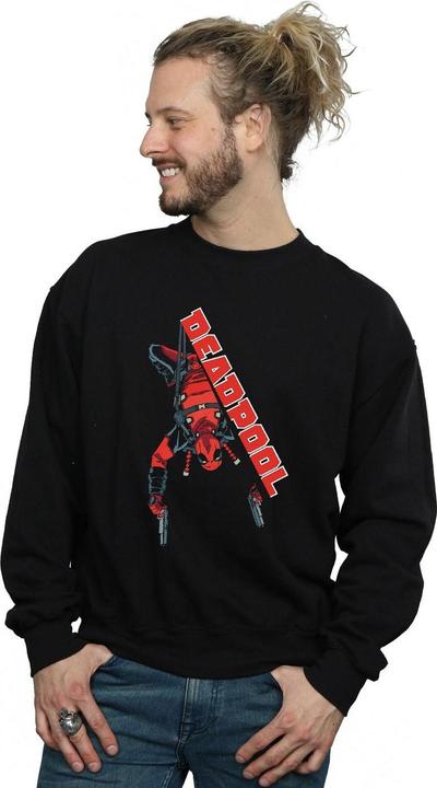 Actual product image Mens Deadpool Hang Split Sweatshirt (M)