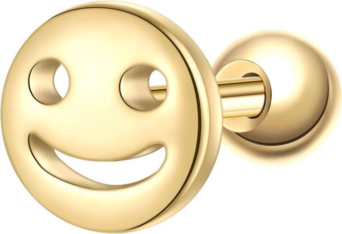 Produktbild Glanzstücke München Damen Ohrstecker Lucky Face Sterling Silber - 37408 (Sterling Silber 100%)