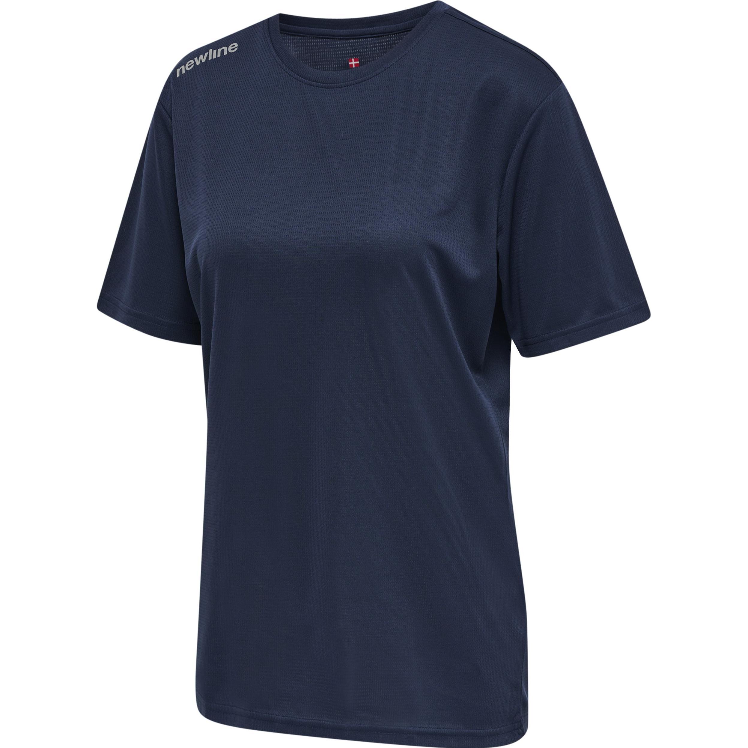 Newline, Damen, Sportshirt, Women'S Core Functional T-Shirt S/S (M), Schwarz, M