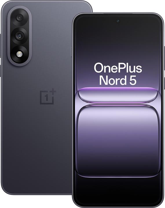 OnePlus Nord 5 (512 Go, Gris Fantôme, 6.83", Double SIM, 5G)