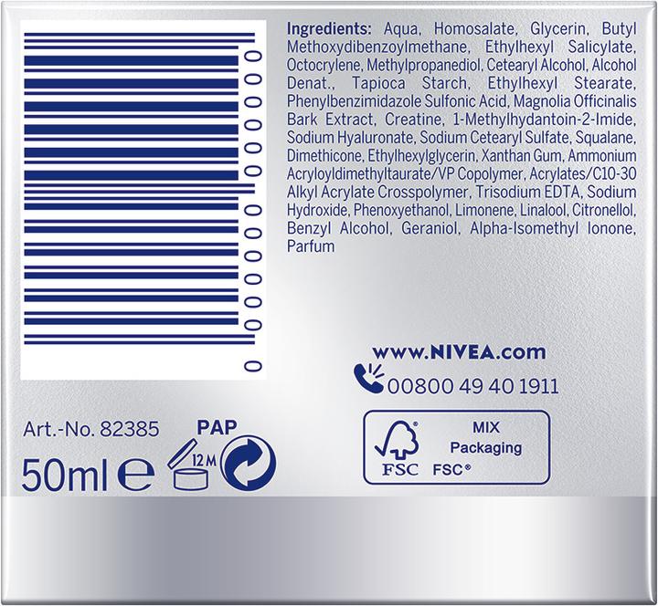 Actual product image NIVEA Hyaluron Cellular Filler (50 ml, Day cream, SPF 30)