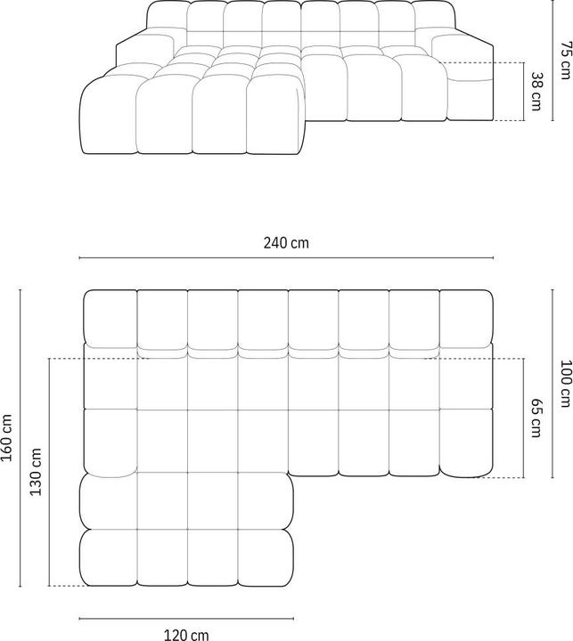 Produktbild Cosmopolitan Design Hawaii (Ecksofa)