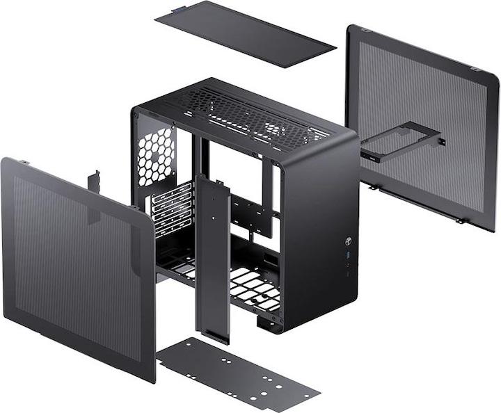 Actual product image Jonsbo U4 Mini Mesh Micro ATX case (mATX, Mini-ITX)