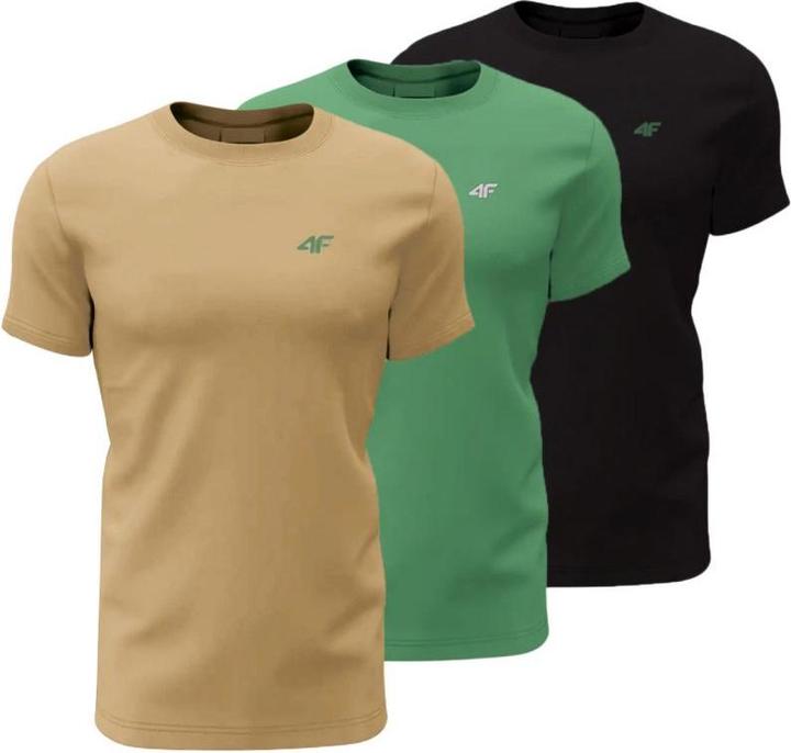 Produktbild 4F Herren 3er-Pack T-Shirts (M)