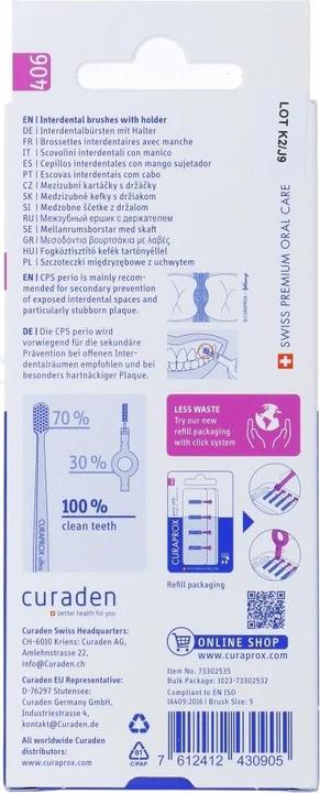 Image du produit Curaprox 406 Perio Starter-Set (5x)