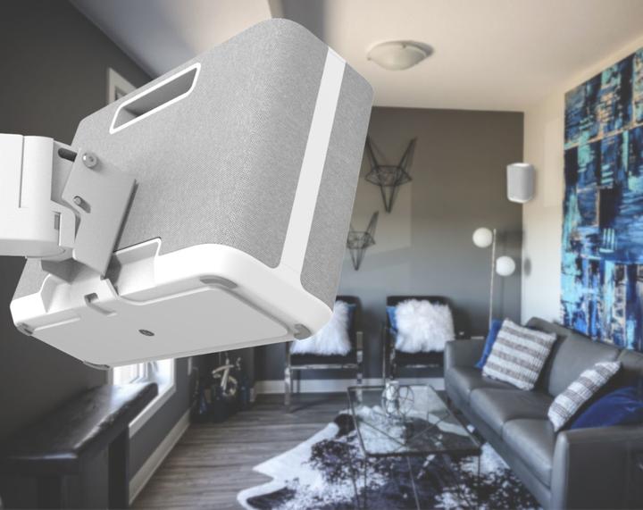 Image du produit Cavus CMDH250W - Blanc (1 pièce, Installation murale, Inclinable, Rotatif)