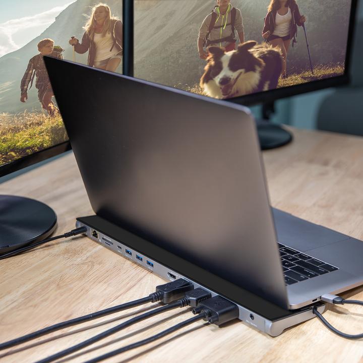 Produktbild j5Create USB-C Triple Display Docking (USB-C, 3 Ports)